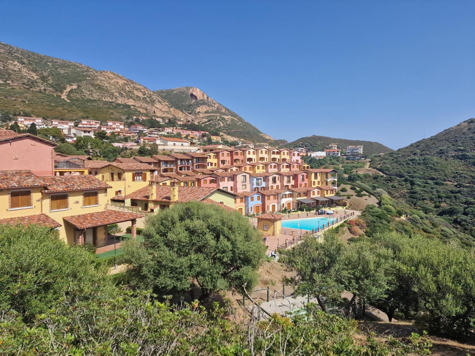 La Perla E Le Conchiglie Tanca Piras Vista Mare Villa Nebida Eksteriør bilde